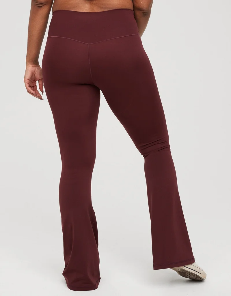Aerie OFFLINE By Aerie Real Me High Waisted Crossover Flare Legging