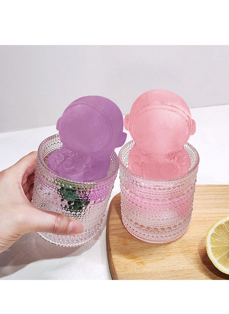 Arabest - 4-Pcs Astronaut Ice Cube Mold - Image 1