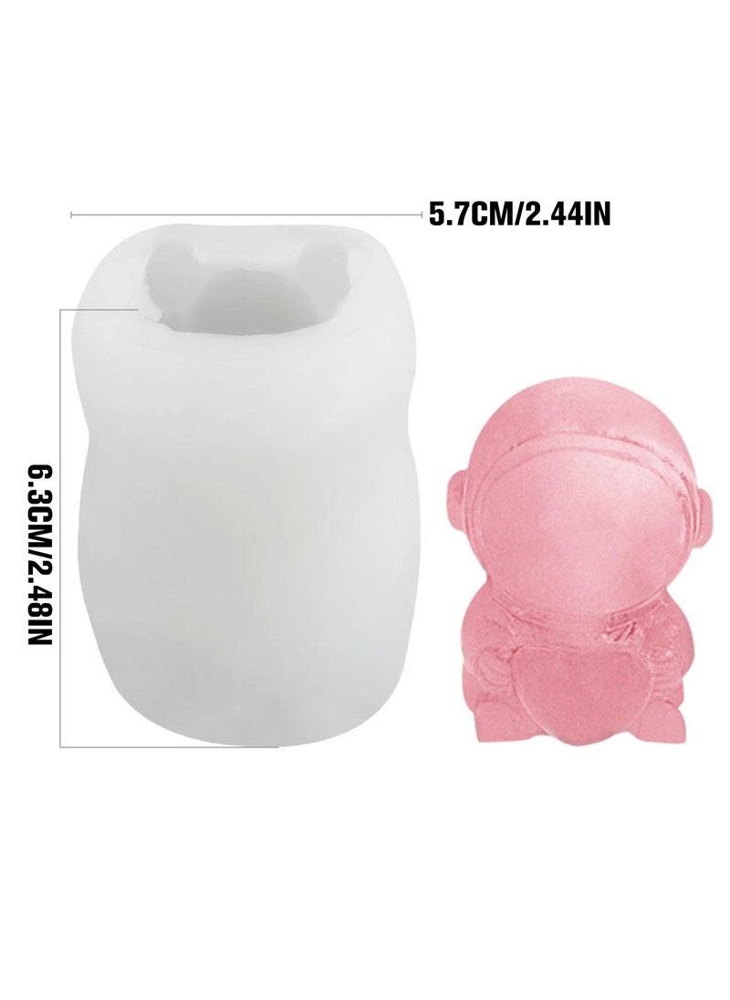 Arabest - 4-Pcs Astronaut Ice Cube Mold - Image 1