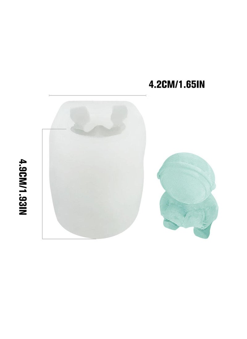 Arabest - 4-Pcs Astronaut Ice Cube Mold - Image 1
