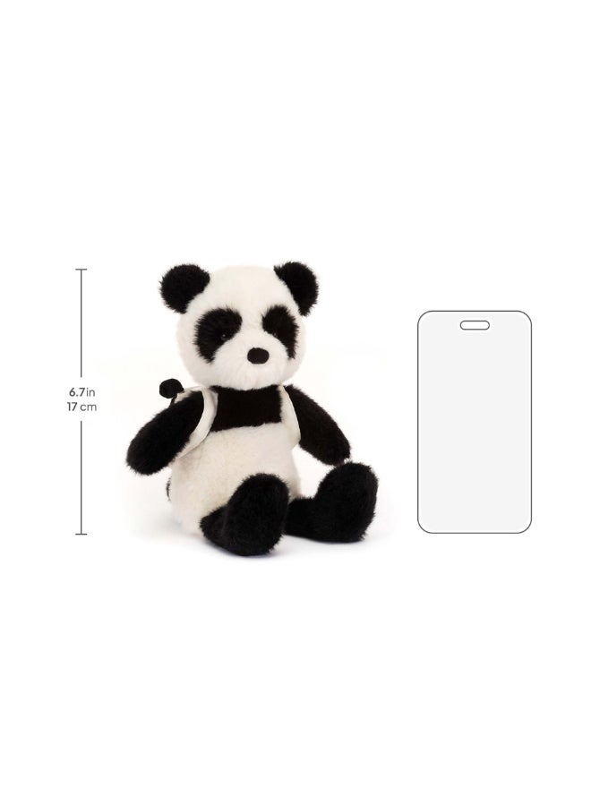 Jellycat Backpack Panda  Plush – Soft Stuffed Toy with Cordy Legs, Cute Valentine’s Gift for Kids & Adults, Collectible Jellycat, 17cm - Image 4