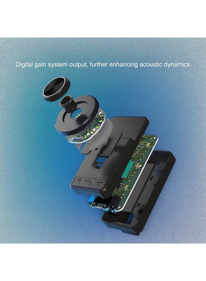 دبل نظام تضخيم جيتار مسبق SFT بنفس التردد مع جهاز التقاط الرنين OS1 مع تأخير الكورس وبطارية ليثيوم أيون قابلة لإعادة الشحن (تحتاج إلى فتحات للتثبيت) - Image 4