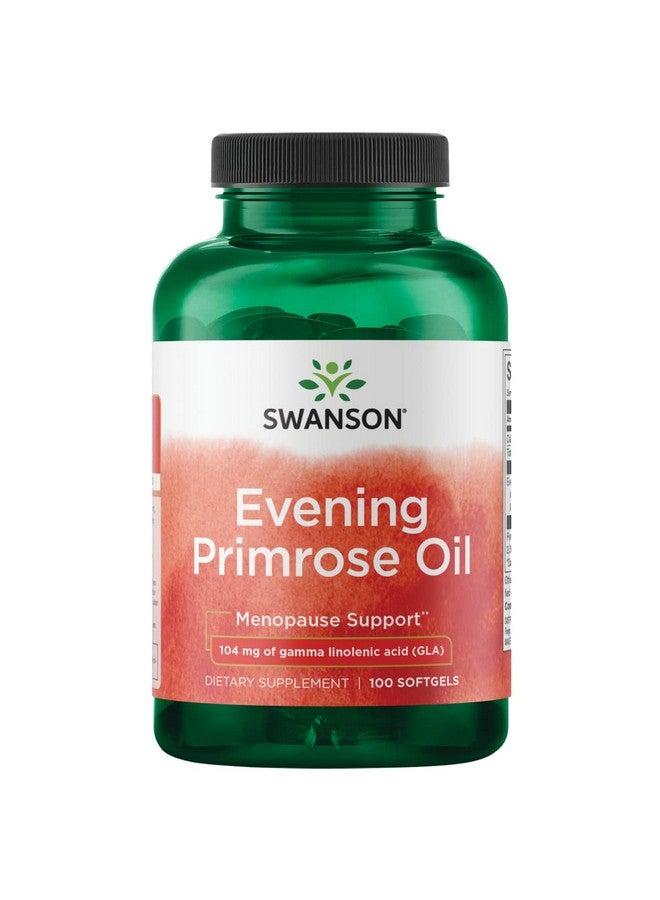 SWANSON Evening Primrose Oil (Omegatru) 1300 Milligrams 100 Sgels - Image 1