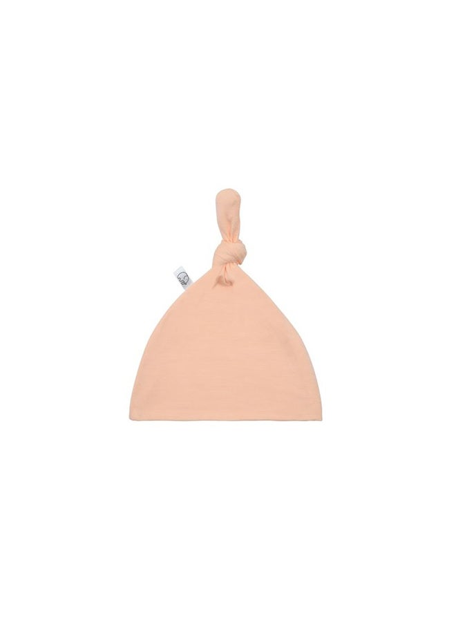 Anvi Baby Anvi Baby Organic Bamboo Beanie & Swaddle Set - Just Peachy  - Image 3