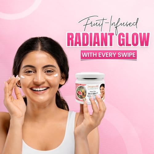 Aryanveda Fruit Salad Face Massage Cream 400g | Skin Brightening & Glow | For All Skin Types | Salon & Home Use - Image 2
