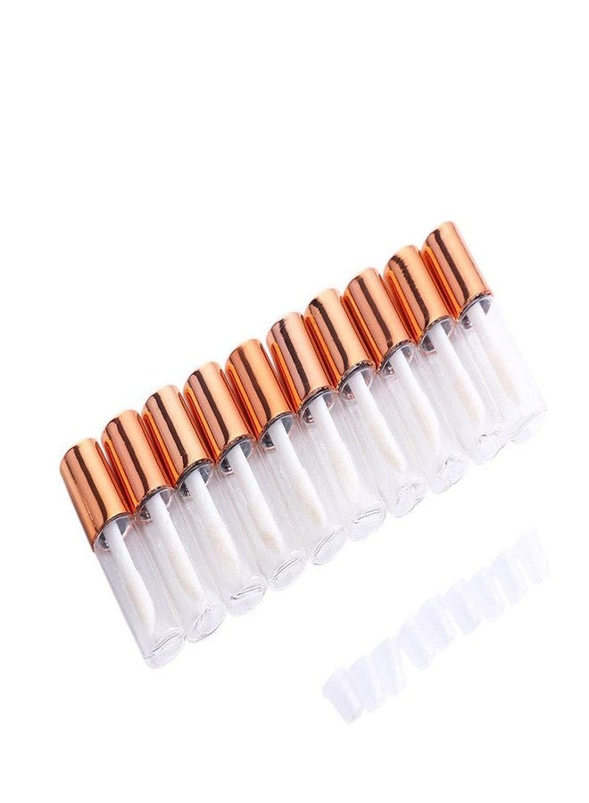 Kopida 10pcs Empty Lip Balm Tubes Transparent Lip Gloss Tube Container with Cap Transparent Cosmetic Sample Container for Lipstick Making - Image 1