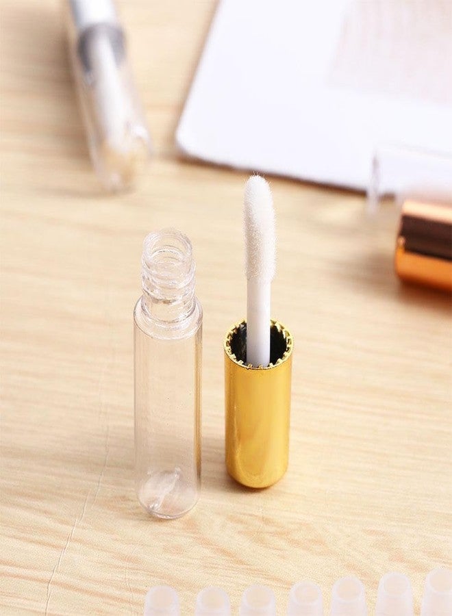 Kopida 10pcs Empty Lip Balm Tubes Transparent Lip Gloss Tube Container with Cap Transparent Cosmetic Sample Container for Lipstick Making - Image 3