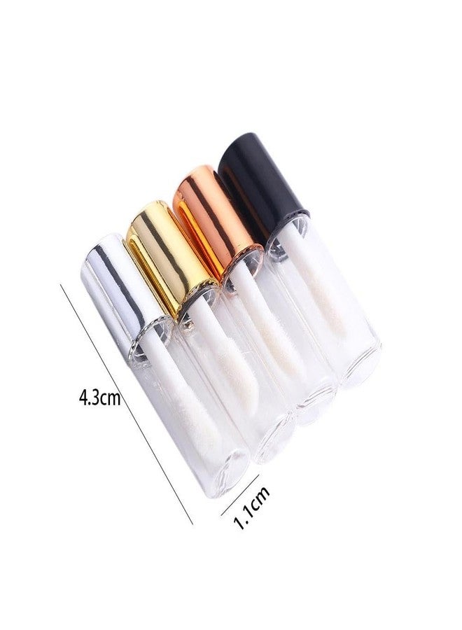 Kopida 10pcs Empty Lip Balm Tubes Transparent Lip Gloss Tube Container with Cap Transparent Cosmetic Sample Container for Lipstick Making - Image 2