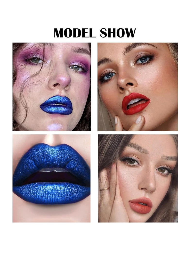 DAGEDA DAGEDA 5 Colors Lip Stain,Peel Off Lip Stain Lip Tint,Tattoo Color Lip Gloss,Waterproof Liquid Lipstick with 5ML Empty Spray Bottle, Lip Stain Tint Lip Makeup for Women  - Image 3