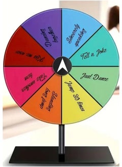 20cm Spinning Prize Wheel with 8 Color Slots, Base Stand Wheel, Dry Erase Prize Wheel Perfect for Carnivals and Trading Parties - pzsku/Z2AB0665BFADCD3B700C7Z/45/_/1736405076/2b99f268-f915-40a0-b19e-322a161fdcb5