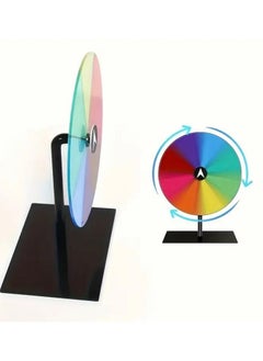 20cm Spinning Prize Wheel with 8 Color Slots, Base Stand Wheel, Dry Erase Prize Wheel Perfect for Carnivals and Trading Parties - pzsku/Z2AB0665BFADCD3B700C7Z/45/_/1736405095/217aeba2-36bf-4da1-8380-739c528ec4d5