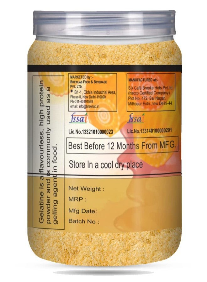 Brew Lab Gelatin Powder Making For Desserts & Jelly - 250gm - Image 3