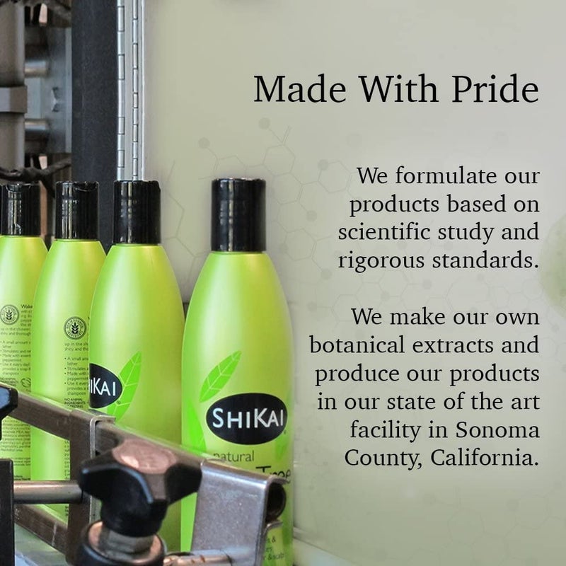 ShiKai Tea Tree Conditioner (24 oz) | Repair Hair, Refresh & Stimulate Scalp | With Revitalizing Peppermint, Tea Tree & Hydrating Jojoba Oil - Image 4