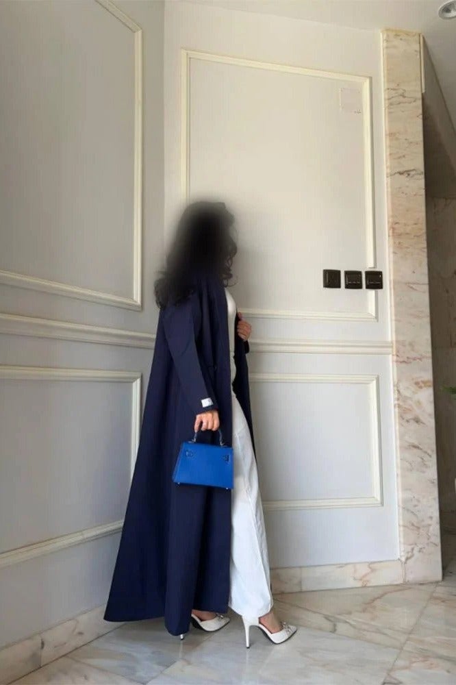 Deem Abaya: A perfect harmony between elegant simplicity and soft details, to give you a calm elegance that speaks beauty in every look. - Image 3