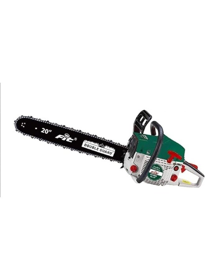 FIT CS5200 Gasoline Chainsaw 20" – 52CC Engine – 1.7kW Power – Heavy Duty Tree Cutter - Image 1
