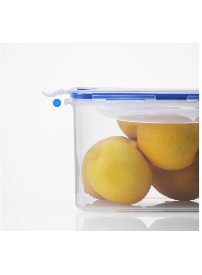 LOCK & LOCK حاوية طعام مستطيلة 2.3 لتر من لوكن لوك - خالية من BPA، آمنة للاستخدام في الميكروويف، الفريزر، وغسالة الصحون - Image 3