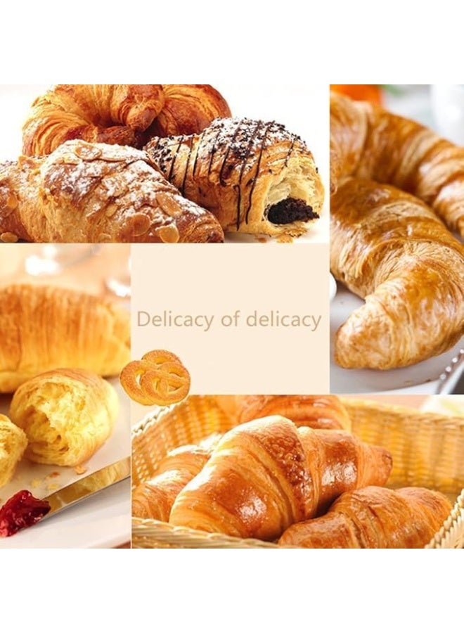 طقم أقماع تشكيل المعجنات والكانولي 6 قطع - قوالب ستانلس ستيل للحلويات والكريم هورن - قابلة لإعادة الاستخدام ومقاومة للصدأ - Image 5