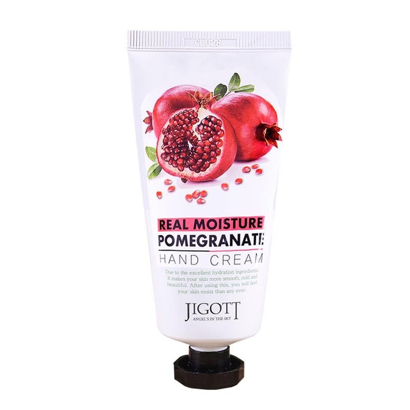 Real Moisture Pomegranate Hand Cream 100ml338floz  Excellent Hydration Hand Cream Pomegranate