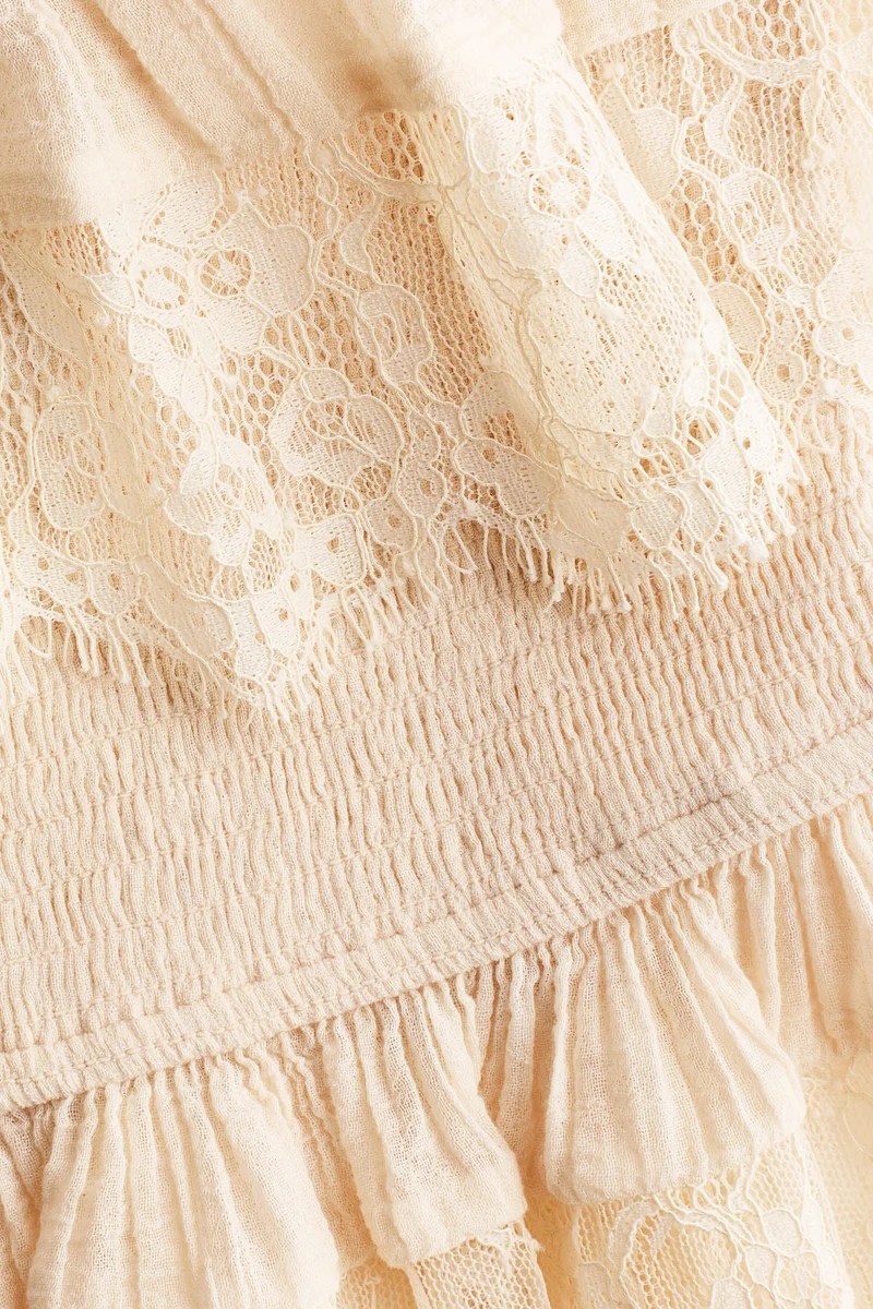 H&M Flounced bandeau top