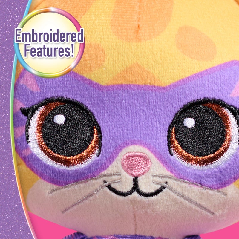 Just Play Disney Jr. SuperKitties Small 8-inch Plush Sparks Stuffed Animal, Su-Purr Wild Outfit, Kitten, Toy for Fans, Girls, Kids, Ages 2 and Up by Just Play, Kids Toys for Ages 2 Up by Just Play - Image 4