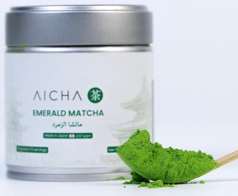 Aicha Emerald Matcha – 30g Ceremonial-Grade Uji Green Tea Powder, First Flush, Authentic Japanese Quality at Exceptional Value, Stone-Ground - Image 1