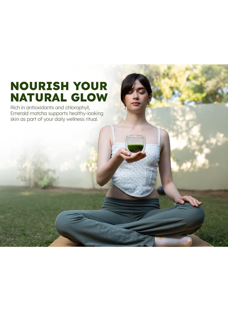 Aicha Emerald Matcha – 30g Ceremonial-Grade Uji Green Tea Powder, First Flush, Authentic Japanese Quality at Exceptional Value, Stone-Ground - Image 4