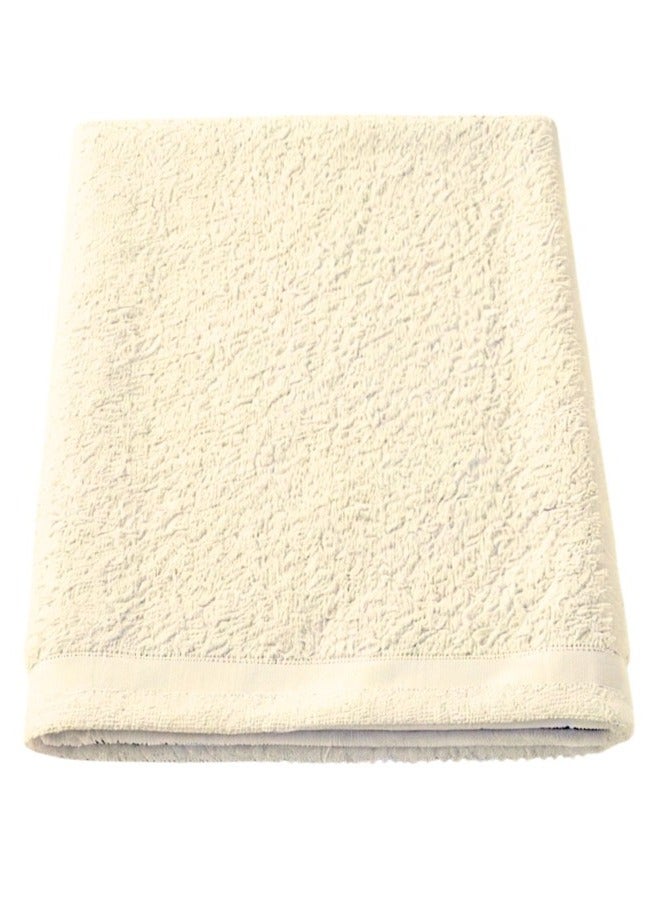 Aten Homeware ATEN Homeware 1 Piece Luxury Egyptian Cotton Hand Towel - 1 Ultra Soft Towel 50 x 90 cm - Highly Absorbent, Quick Dry Towel, Suitable for Kids and Adults (Cream) - Image 1