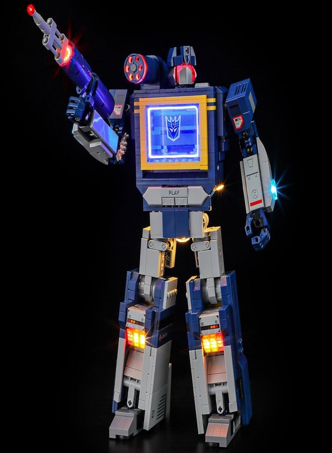 BRIKSMAX 2.0 Light Kit for Lego-Transformers: Soundwave -Innovative Led Lighting Compatible with Lego Icons 10358 - Not Included Model Set - Image 1