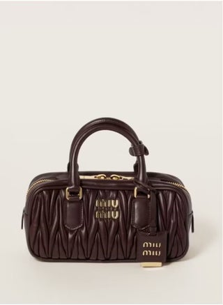 Miu Miu Small Arcadie Top Handle Bag in Matelassé Nappa Leather Crossbody Shoulder - pzsku/Z2AB1A83738C7C41F0C93Z/45/1750078168/445c9b9b-add6-42bf-90b6-e0f962803cda