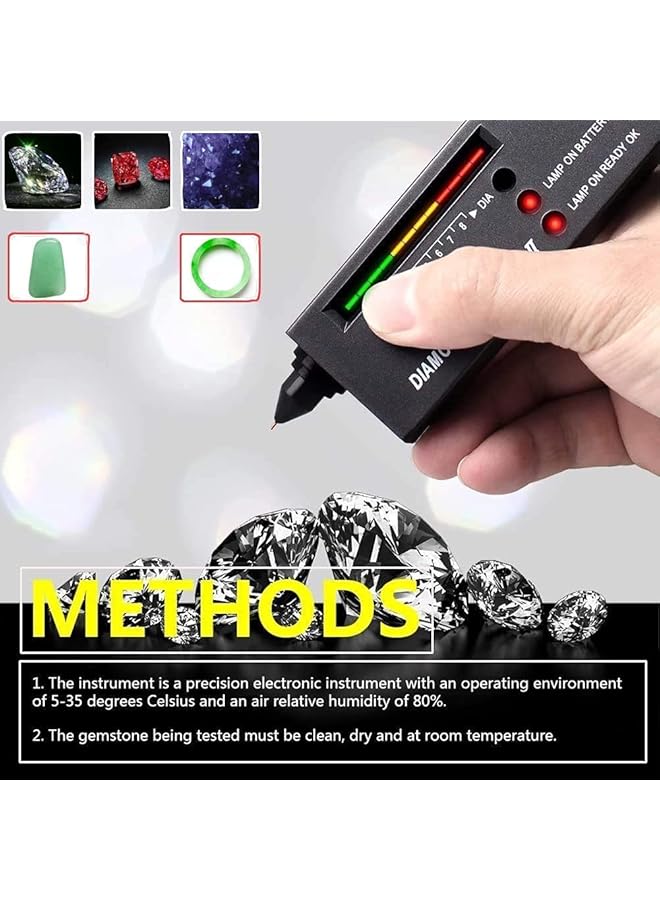 Portable Diamond Selector Ii Moissanite Gemstone Tester Tool H8809 - Image 2