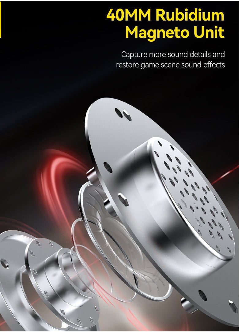 T-WOLF Game 4 IN 1 Set,Backlit Keyboard + Colorful Backlit Mouse + Large-Size Mousepad + Gaming Headset,Waterproof Rgb Color Suitable For Pc/Ps4/Xbox Gamers, Android Pubg Codm Genshin Diablo All Games - Image 5