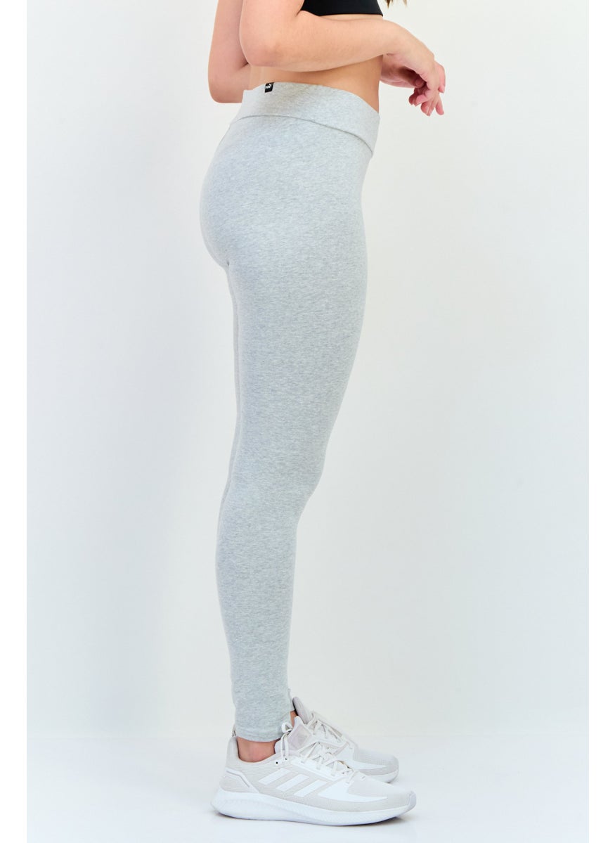PUMA Women Sportswear Fit Training Leggings, Grey  - Image 2