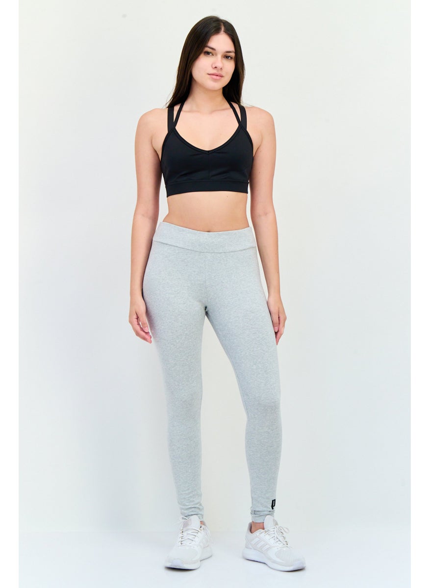 PUMA Women Sportswear Fit Training Leggings, Grey  - Image 4
