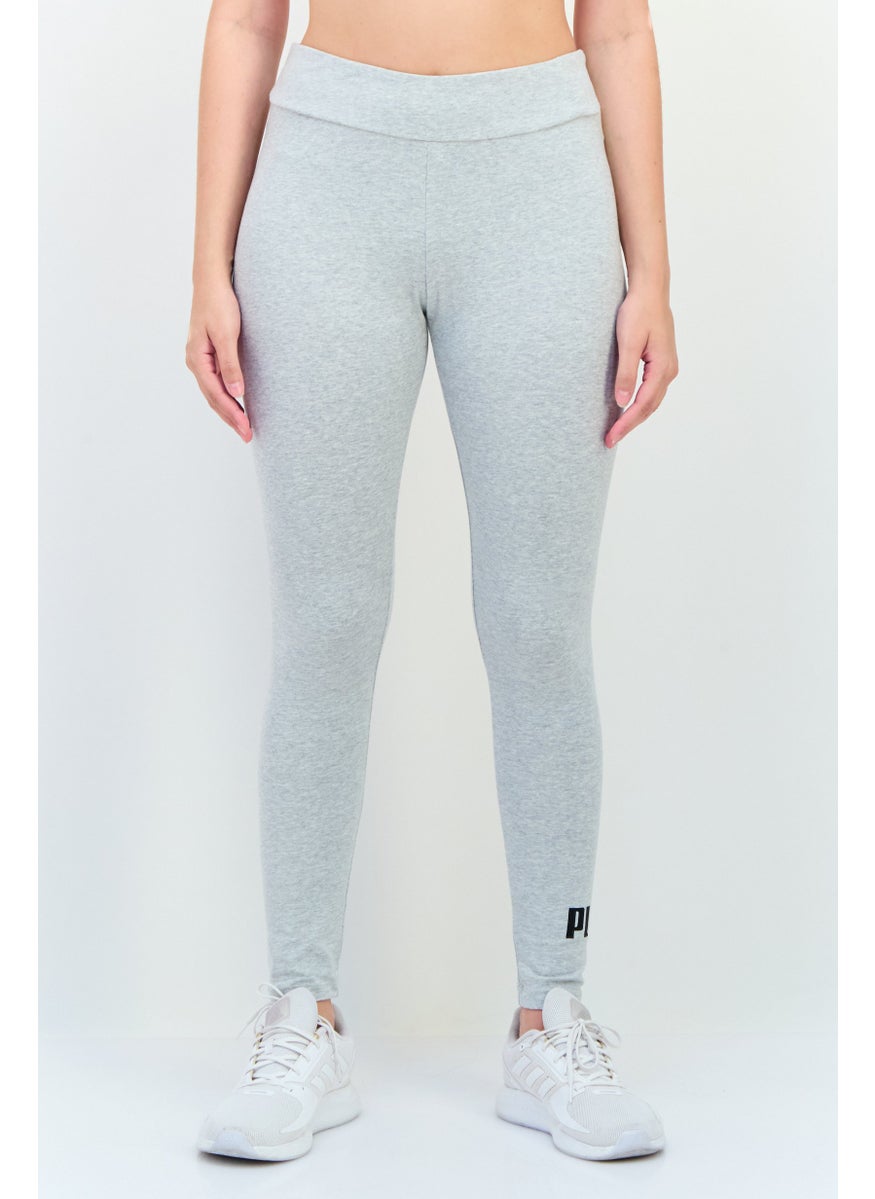 PUMA Women Sportswear Fit Training Leggings, Grey  - Image 1