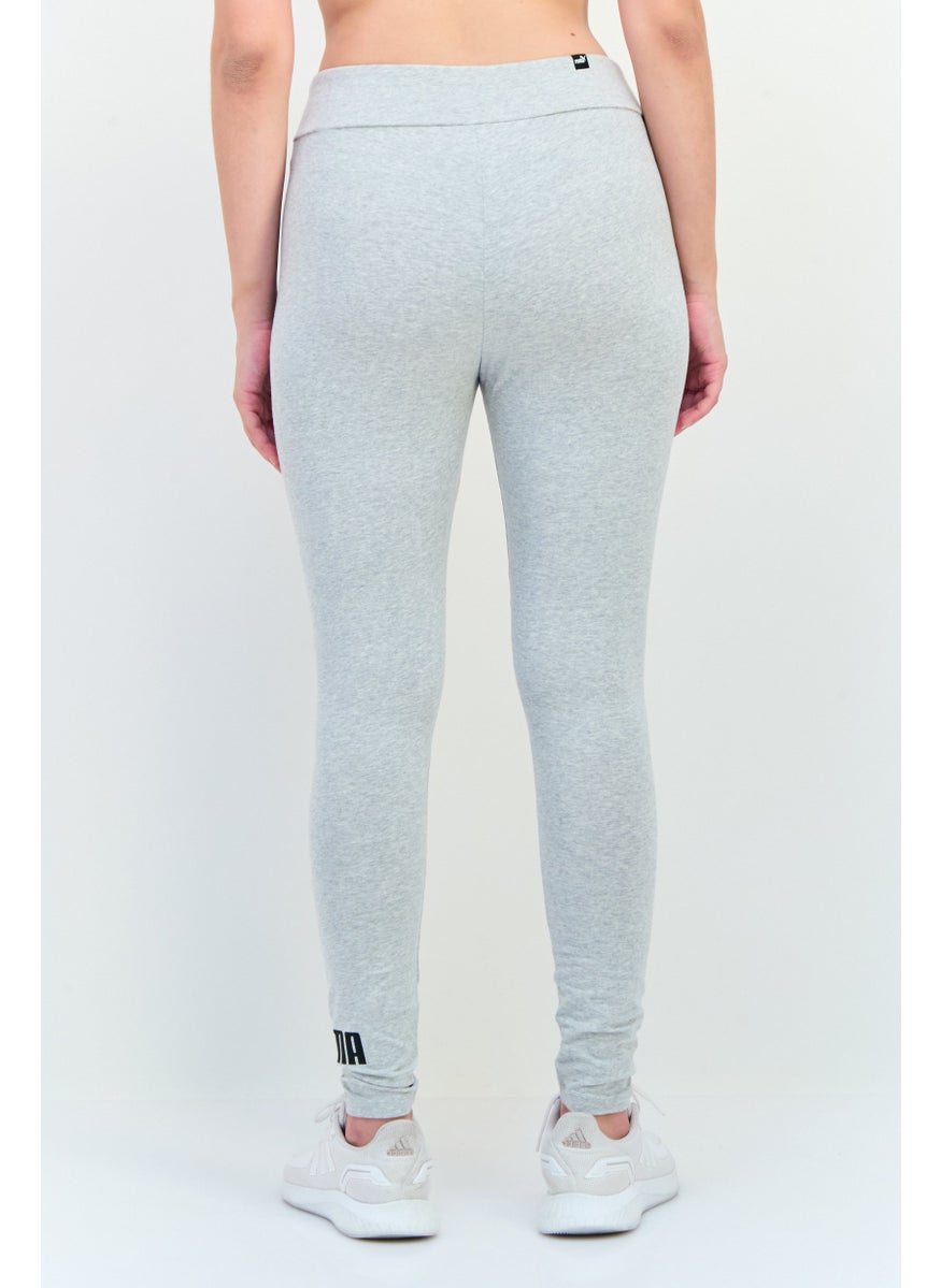 PUMA Women Sportswear Fit Training Leggings, Grey  - Image 3