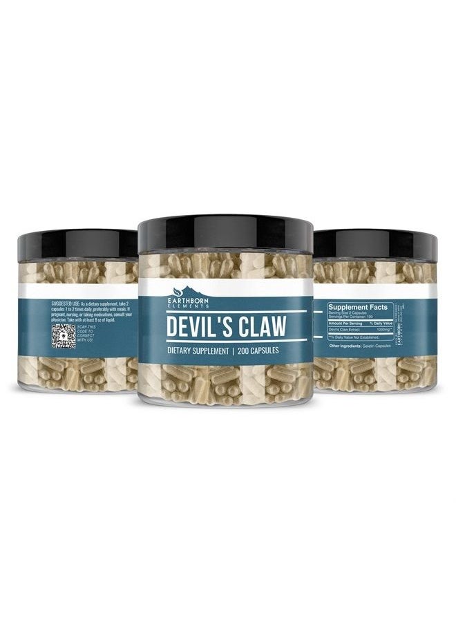 Devil's Claw Extract 200 Capsules, Pure & Undiluted, No Additives - pzsku/Z2AB20D7151118C34D03AZ/45/_/1681670950/42c9948b-3f1d-4c90-ab1d-55100349eb03