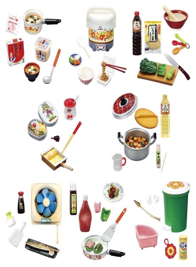 Re-Ment Rement Petit Sample Series, Hot Happiness, Taste of Our Home, Box Product, 8 Types, 8 Pieces - Image 1