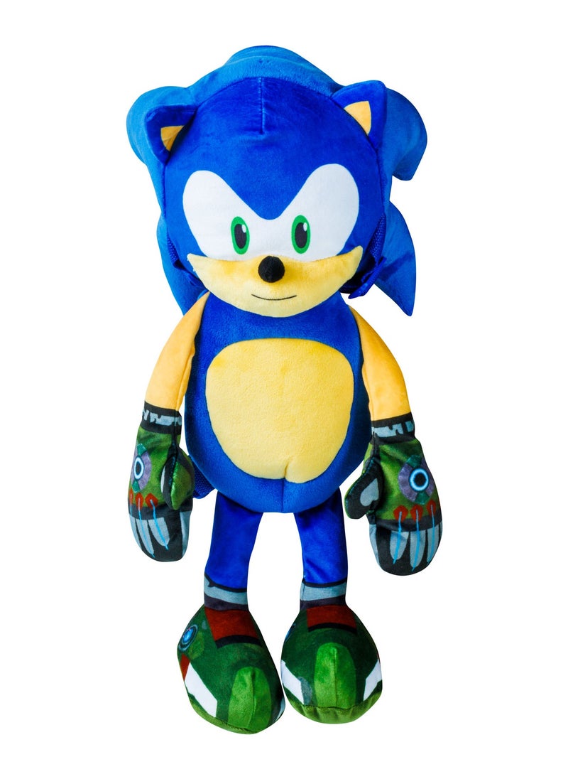 SONIC Sonic Plush Backpack 12-Inches, Assorted 1 Piece (Style & Color May Vary) | Plush Toy | Soft Toy | Perfect Gift for Kids & Adults  - Image 1