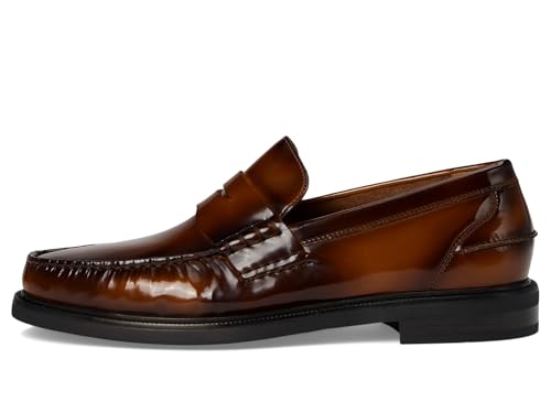 Cole Haan Men's Pinch Prep Penny Loafers, Dark Chocolate Box Brush Off/Black, 8-M US - Image 4