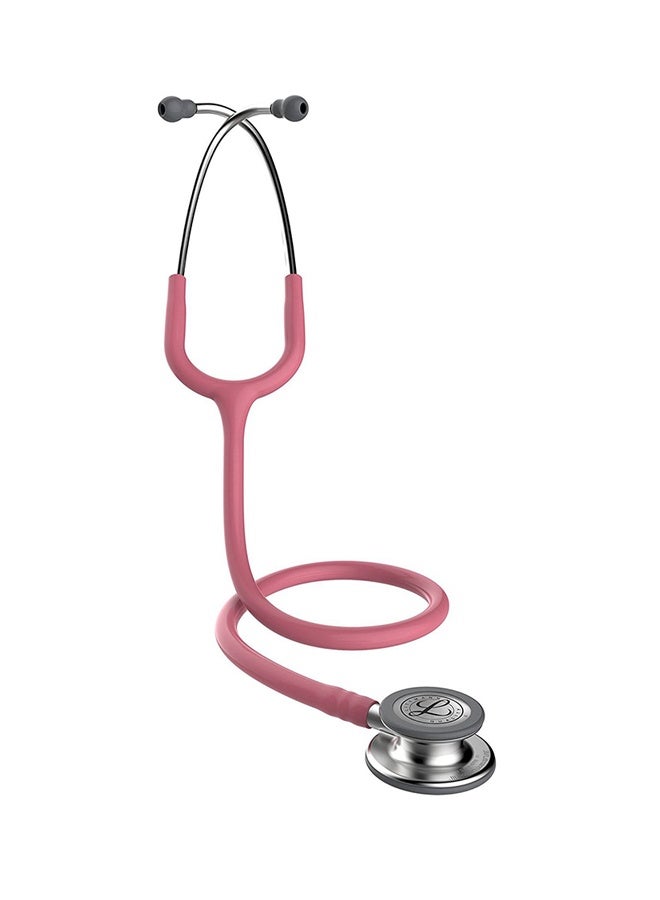 3M Littmann Classic III Monitoring Stethoscope, Pearl Pink Tube  - Image 1