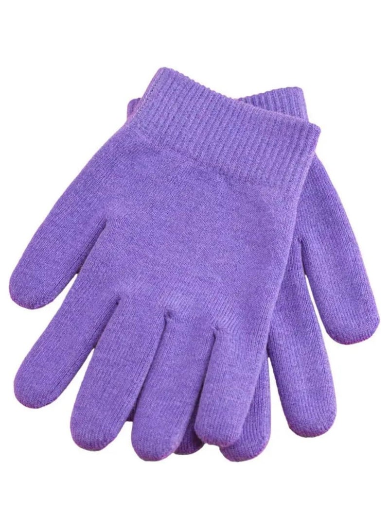 Generic Reusable SPA Gel Socks Gloves Moisturizing Whitening Exfoliating Smooth Hands Mask,Random color  - Image 5
