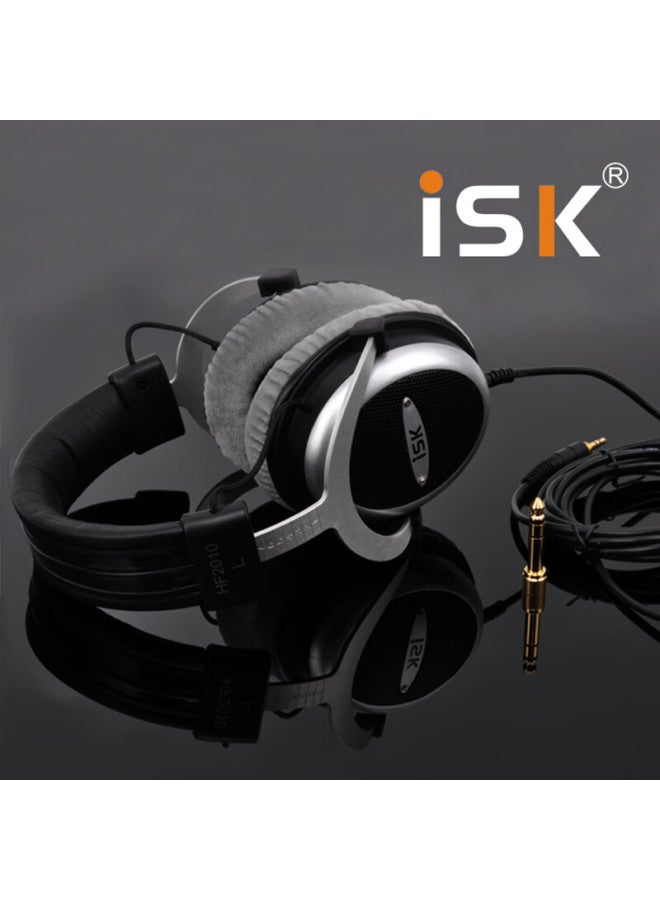 Isk Hf-2010 Professional Over-Ear Monitoring Headphones, Comfortable Full-Enclosed Cavity Design, Gaming Headphones For Computer, Mobile Phone, Sound Card, Karaoke, Recording, And Gaming Music - Image 3