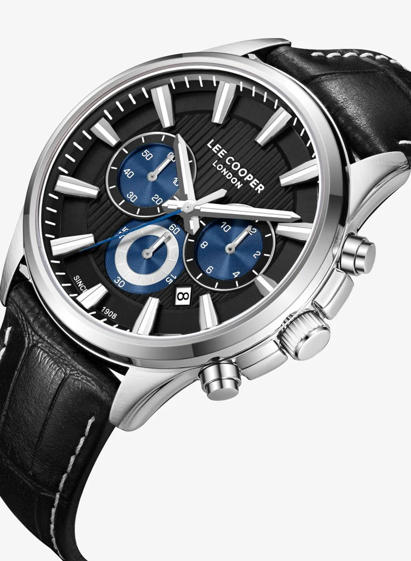Lee Cooper Men's Leather Multi Function Watch LC08239.351 - 32 mm