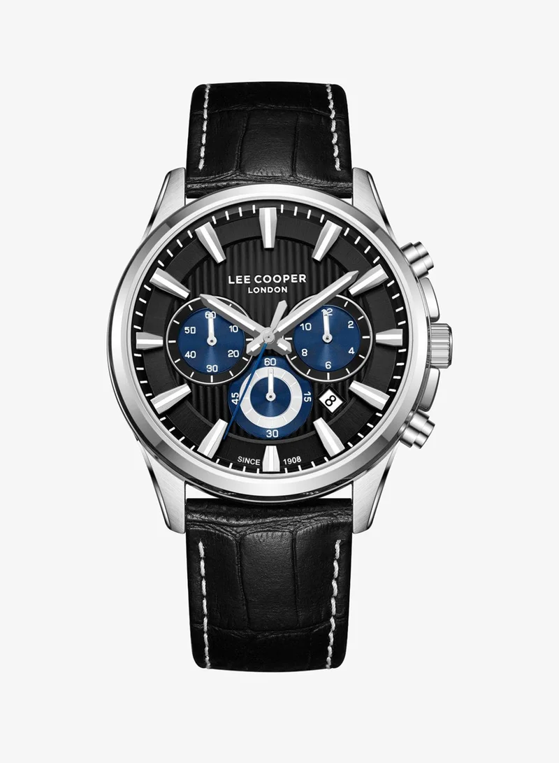 Lee Cooper Men's Leather Multi Function Watch LC08239.351 - 32 mm