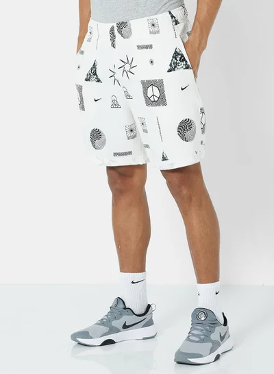 Nike Tech Fleece Graphics Yoga Training Shorts