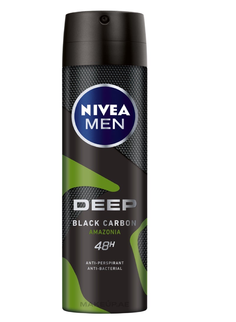 Nivea Deep Black Carbon Amazonia 48hr 150ml