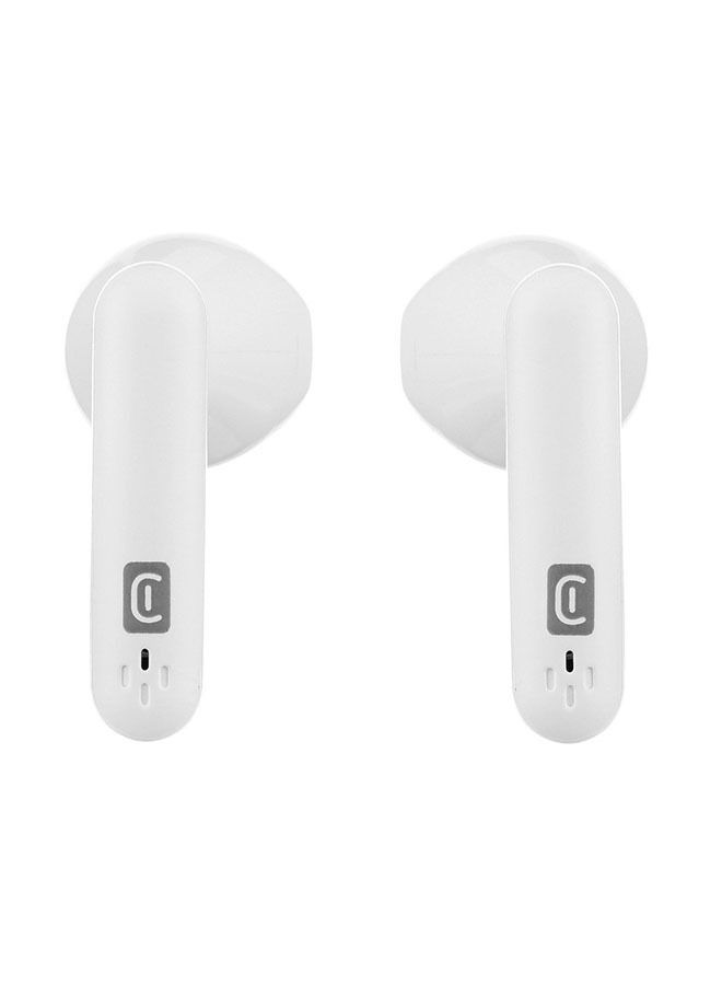 cellular line سماعات الأذن اللاسلكية Seek True باللون الأبيض - Image 1