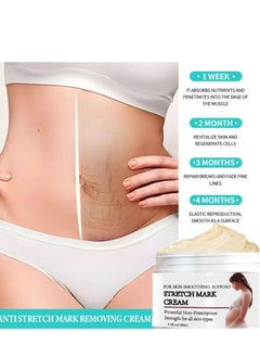 Rosarden Stretch Mark Prevention Cream for Pregnancy, Stretch Mark Cream Remover, Stretch Mark Lotion for Pregnancy, Tummy Butter for Stretch Marks Pregnancy, Shea Butter Stretch Mark Removal Cream  - Image 4