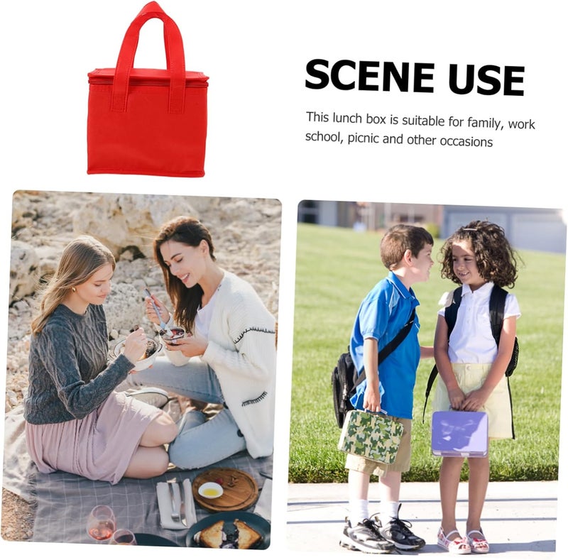 ERINGOGO Portable Insulated Food Bag Lightweight Thermal Carrier for Hot Food Grocery Shopping Catering Picnics and Cooler Bag - Image 4