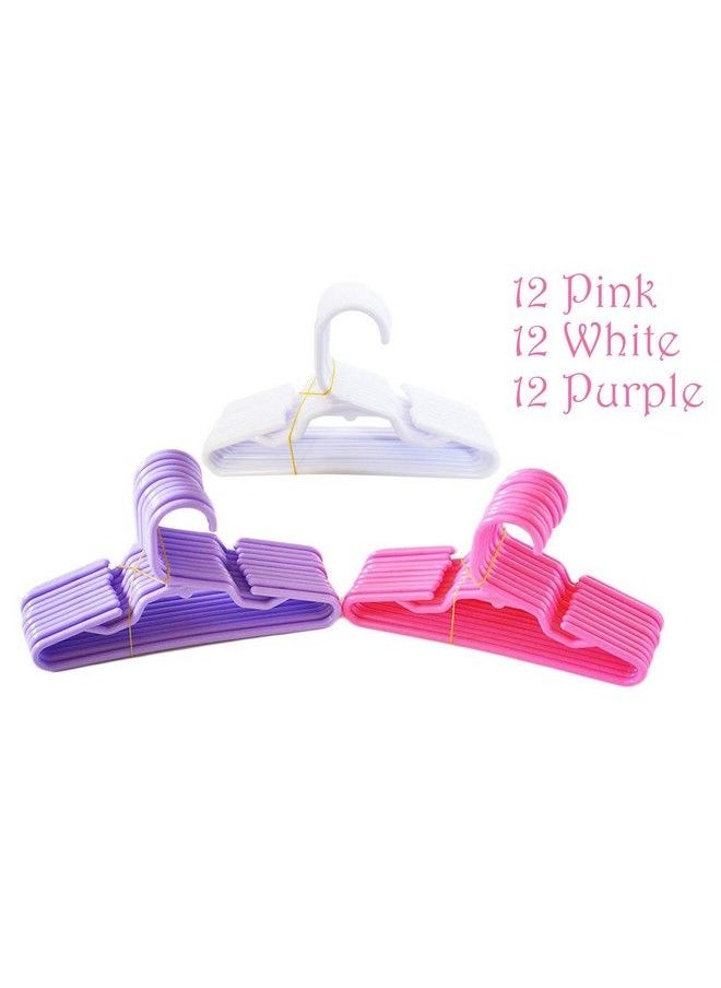 Brittany's Mbd 36 Pack Sturdy Hangers For 18 Inch Girl Doll Clothes 18 Inch Doll Clothes Hanger  - Image 4